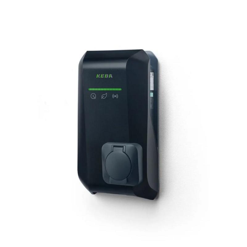 KEBA KeContact P40 140.221 Wallbox 11 kW mit Typ-2-Steckdose, WLAN & Bluetooth
