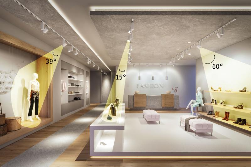 Paulmann 91338 ProRail3 Schienen Strahler Zeuz 32W 39° warmweiß weiß triac dimmbar