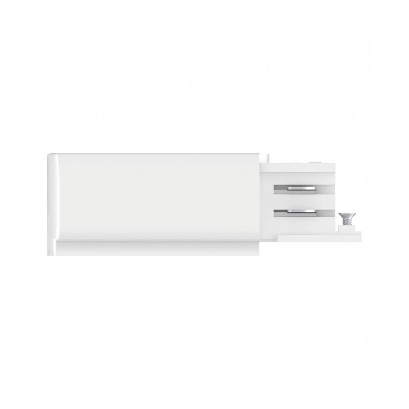 Paulmann 91360 ProRail3 Einspeiser Ende rechts Weiß Metall Kunststoff 3-Phasen