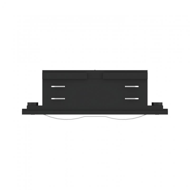 Paulmann 91369 ProRail3 Linienverbinder Schwarz Metall Kunststoff 3-Phasen