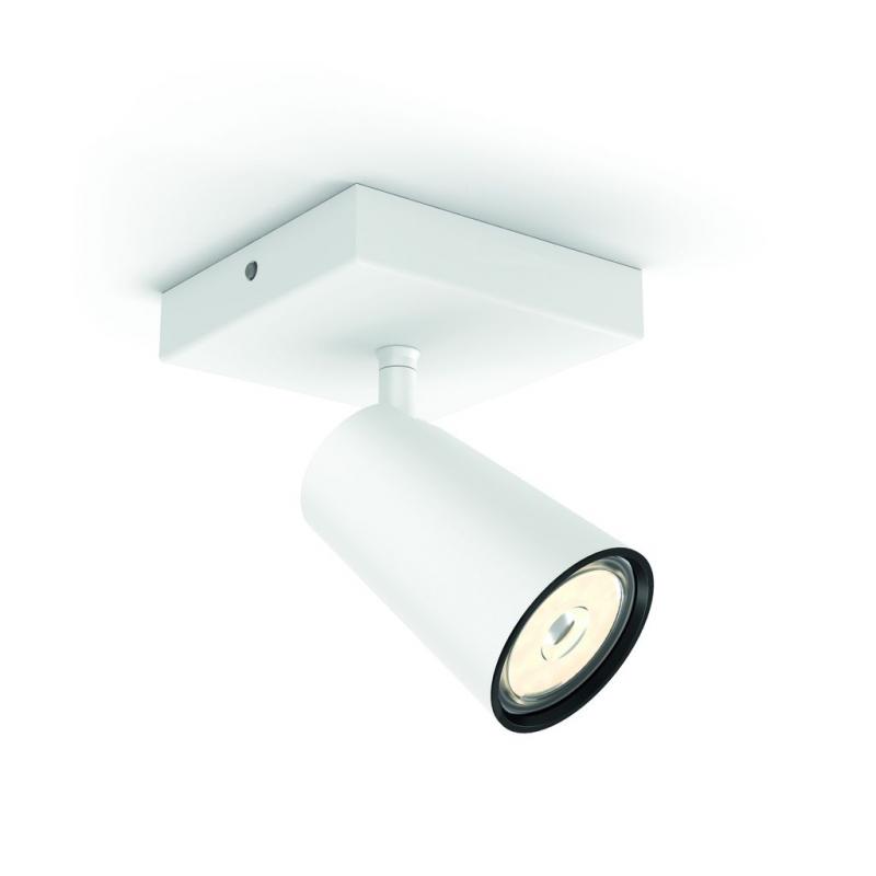 Philips myLiving Schwenkbarer & Dimmbarer Wand- und Decken Straher Paisley in Weiß