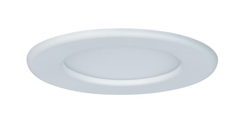 Paulmann 92058 Quality EBL Set Panel rund LED 1x6W 4000K 230V 115mm Weiß/Kunststoff