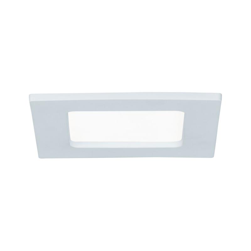 Paulmann 92064 Quality EBL Set Panel eckig LED 1x6W 4000K 230V 115x115mm Weiß/Kunststoff