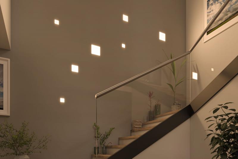 Paulmann 92397 EB Panel Veluna VariFit IP44 8,5W 4000K 125x125mm Kunststoff