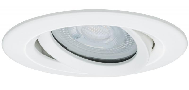 Paulmann 92897 Einbauleuchte Set Nova Plus IP65 schwenkbar LED 1x 7W GU10 Weiß