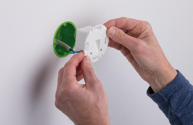 Paulmann 92924 Wand Einbauleuchte Set rund 1x1.7W 2700K Weiß