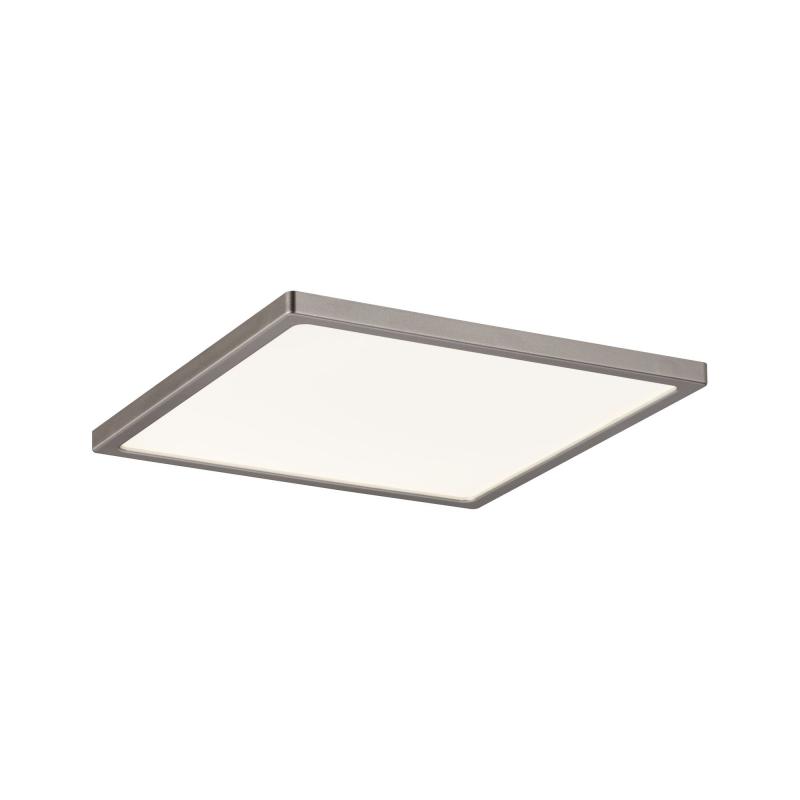 Paulmann 92952 Einbauleuchte Set Panel Areo eckig IP23 LED 12W 3000K 180x180mm Nickel