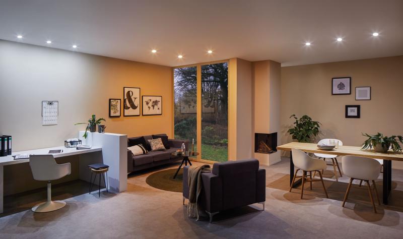 Paulmann 93074 LED Einbauleuchte Coin ZigBee Tunable White 6W 51mm