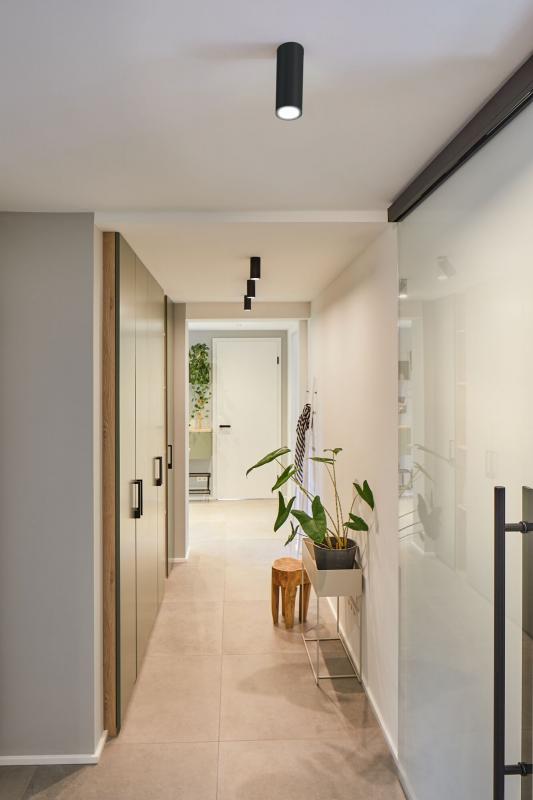 Paulmann 93107 LED Deckenleuchte 3-Step-Dim Barrel 2700K 470lm 230V 6W dimmbar Schwarz matt