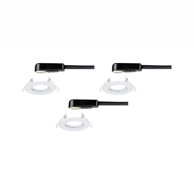 Paulmann 93392 EBL Set starr max 3x40W GU10 230V Weiß/Metall