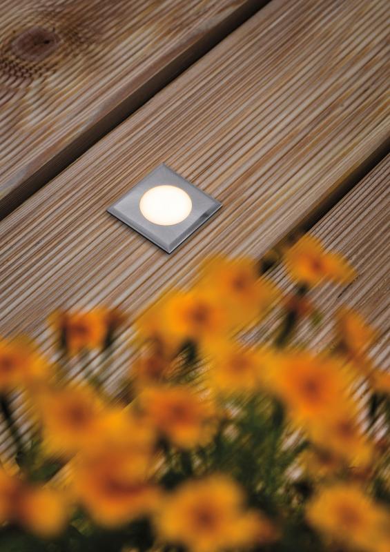 Paulmann 94366 Outdoor 230V BodenEBL IP65 3000K 2W square
