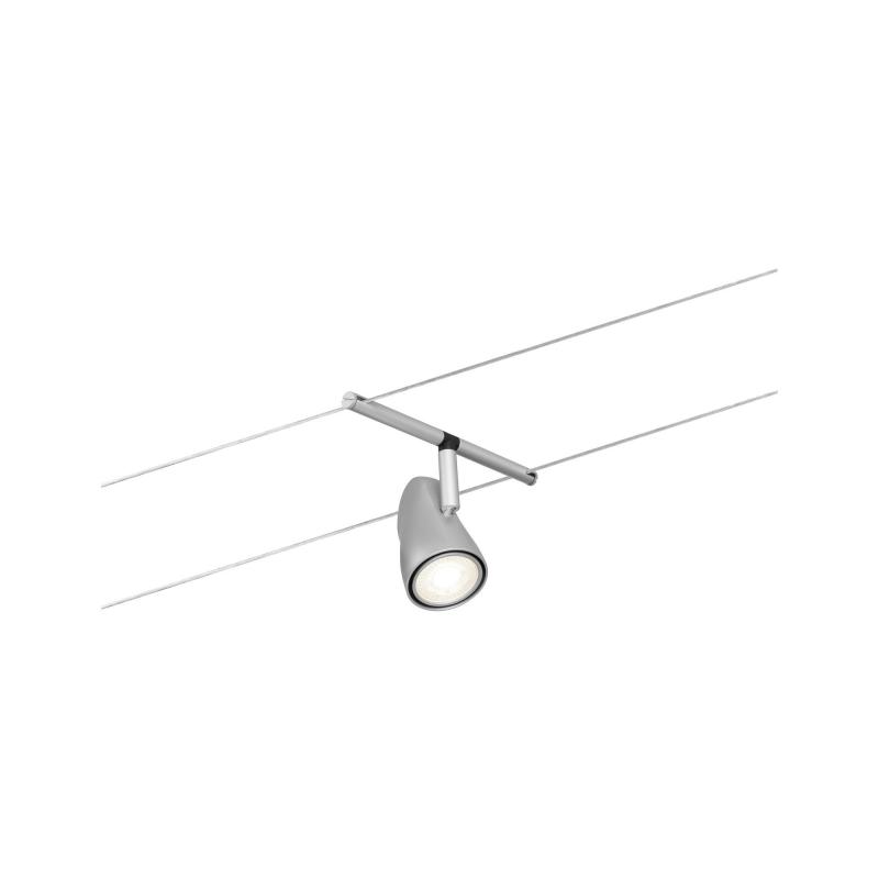 Paulmann 94465 Seilsystem Set Cup 5-flammig Chrom matt GU5,3 12V DC