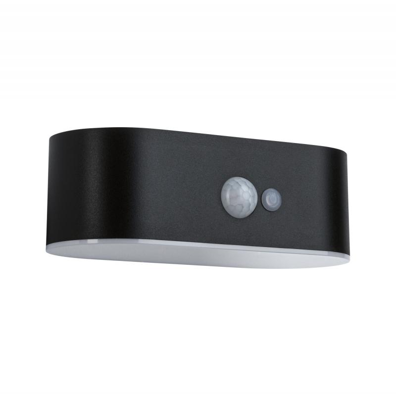 Paulmann 94571 Solar Außenwandleuchte Adya IP44 Bewegungsmelder