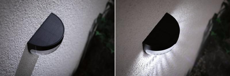 Paulmann 94666 Solar Wand- und Wegeleuchte Mimmo IP44