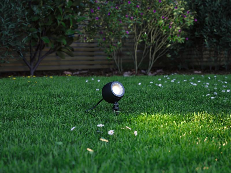 Paulmann 94774 Plug & Shine LED Gartenstrahler Kikolo IP65 3000K 7,2W Anthrazit