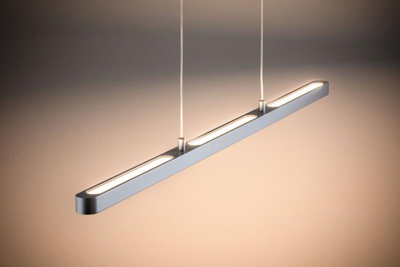 Paulmann 95375 URail Pendel Lento 1x42W Chrom matt 230V Metall dimmbar