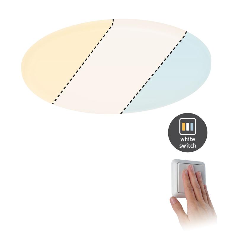 Paulmann 95382 EB Panel Veluna VariFit IP44 17W 3 Step CCT 215mm Kst