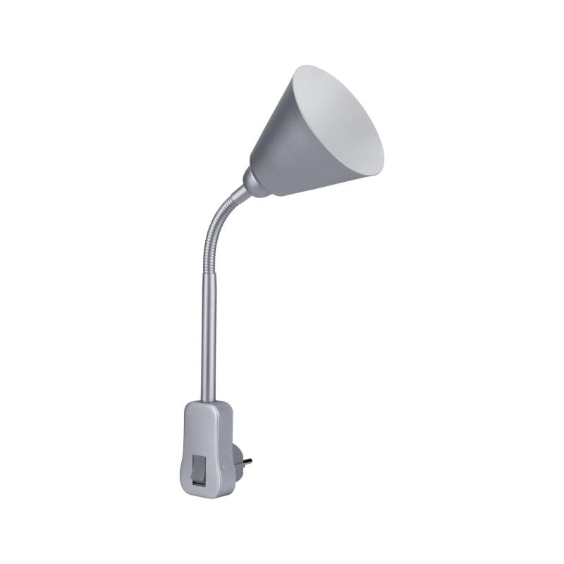 Paulmann 95429 AS Steckerl Junus E14 grau Flexarm - Assistance-Leuchte