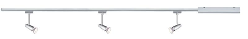 Paulmann 95459 URail Set Barelli max 3x10W GU10 Chrom/Chrom 1m