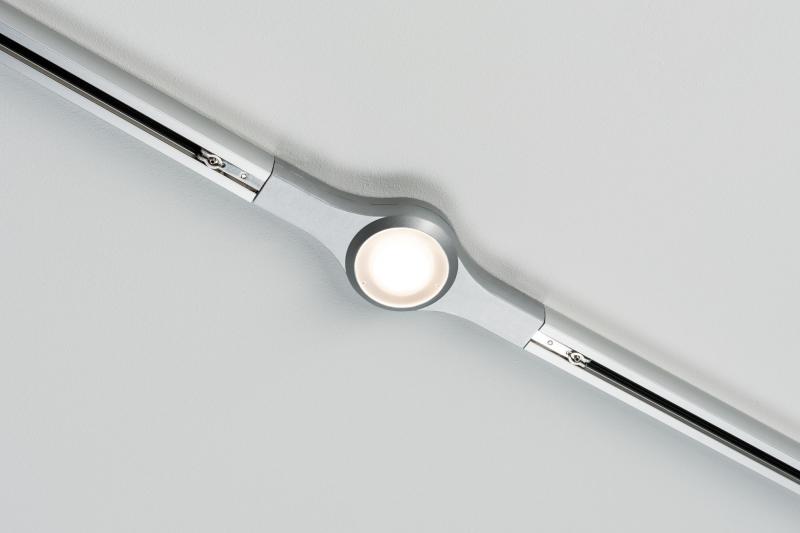Paulmann 95477 URail System LED Linienverbinder 1x5.8W Chrom dimmbar