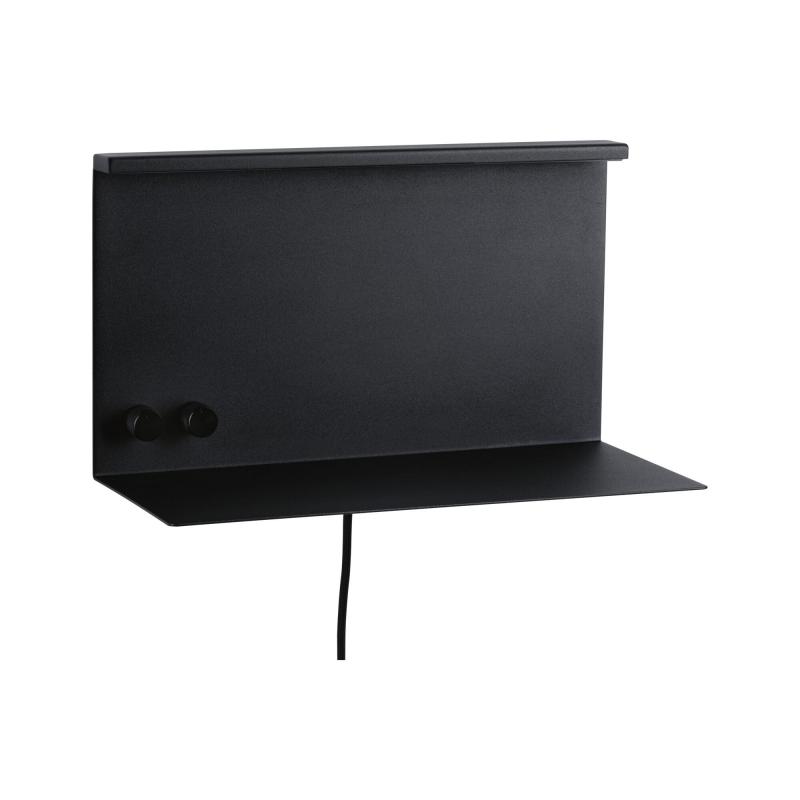 Paulmann 96773 LED Wandleuchte Jarina USB C 3000K 540lm / 200lm 230V 4,5 / 1x1,6W dimmbar Schwarz matt