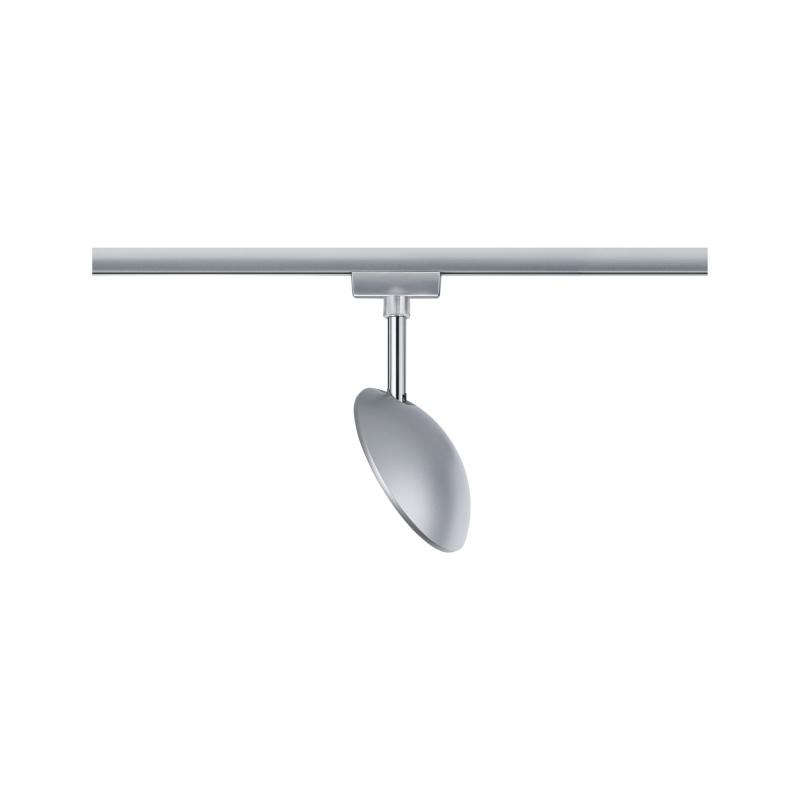 Aktion: Nur noch angezeigter Bestand verfügbar - Paulmann 96936 URail Spot Sphere 7,4W Chrom matt/Chrom 230V Kunststoff dimmbar 2700K