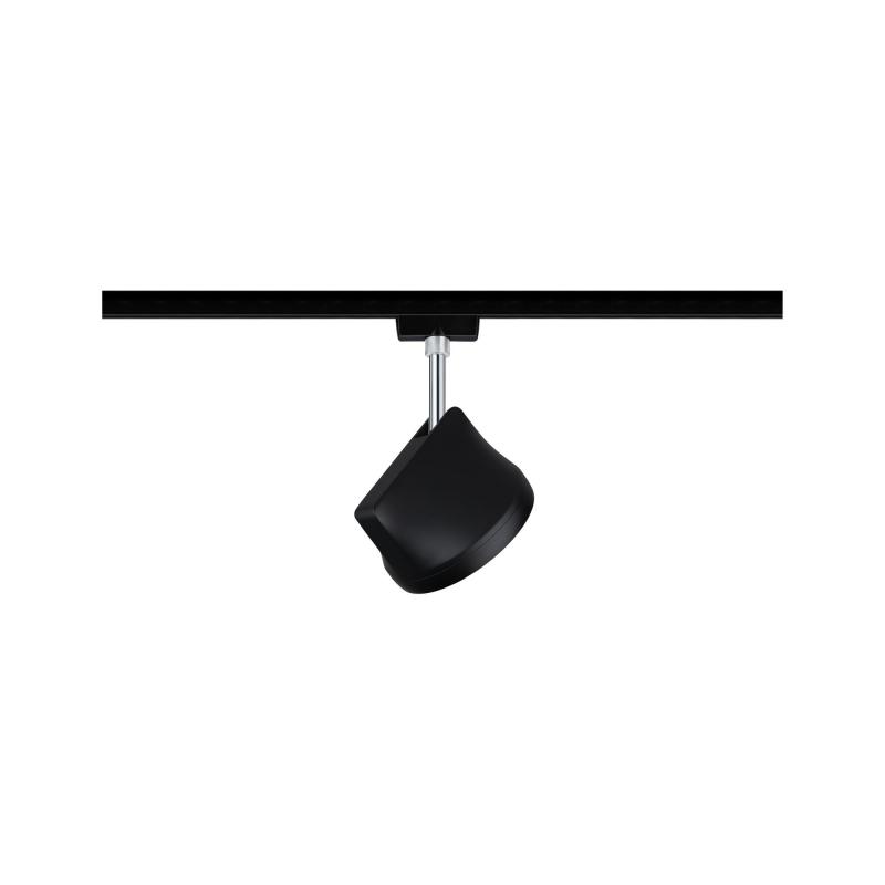 Paulmann 96942 URail Spot Arena 1x15W schwarz matt/ chrom 230V Metall 4000K dimmbar