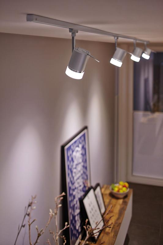 Paulmann 97612 URail Spot Pipe max.1x10W GU10 Chrom m/ Chrom