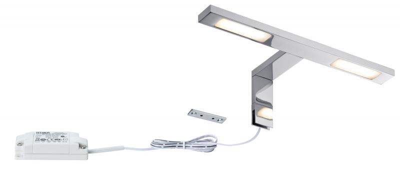 Paulmann 99385 Galeria Double Hook LED Spiegelleuchte 2x3.2W Chrom