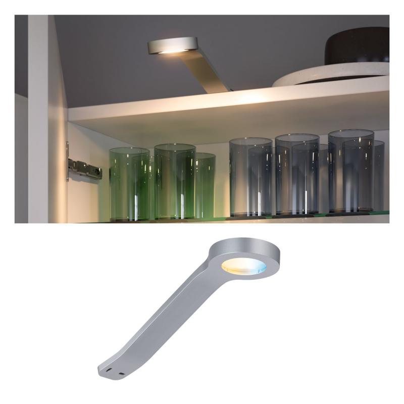 Paulmann 99950 Clever Connect Spot Mike 2W 2700-6500K tunable White 12V Chrom matt/Kunststoff