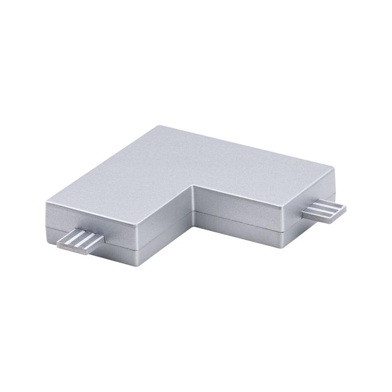 Paulmann 99970 Clever Connect Eck-Verbinder Barre 12V Chrom matt/Kunststoff