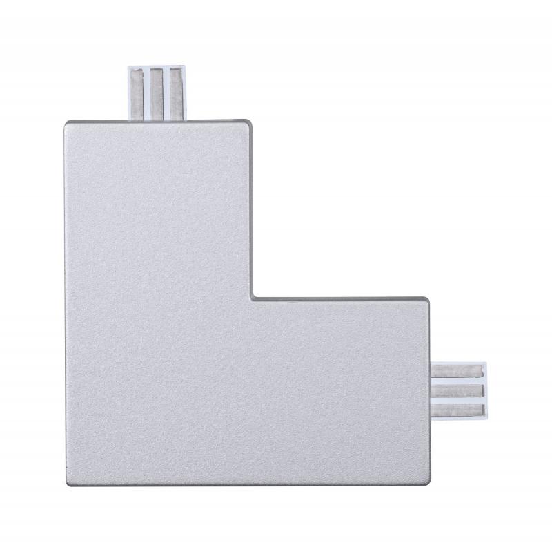 Paulmann 99970 Clever Connect Eck-Verbinder Barre 12V Chrom matt/Kunststoff