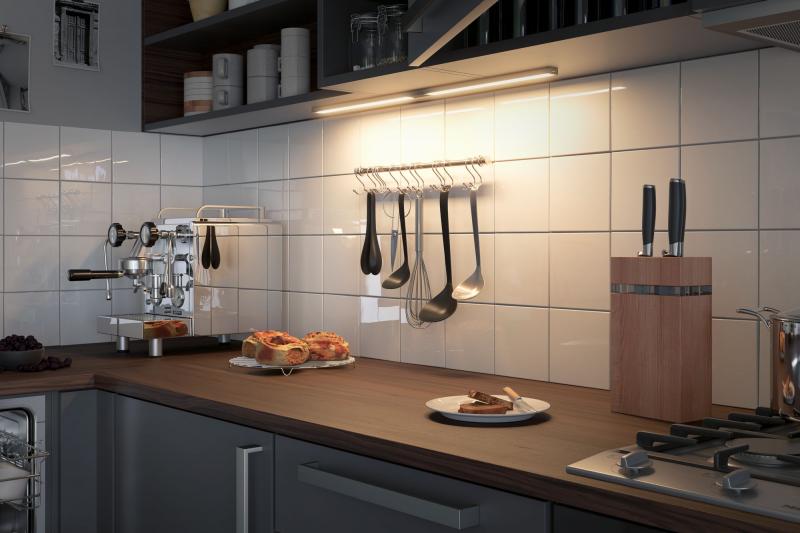 Paulmann 99971 Clever Connect Linien-Verbinder Barre 12V Chrom matt/Kunststoff