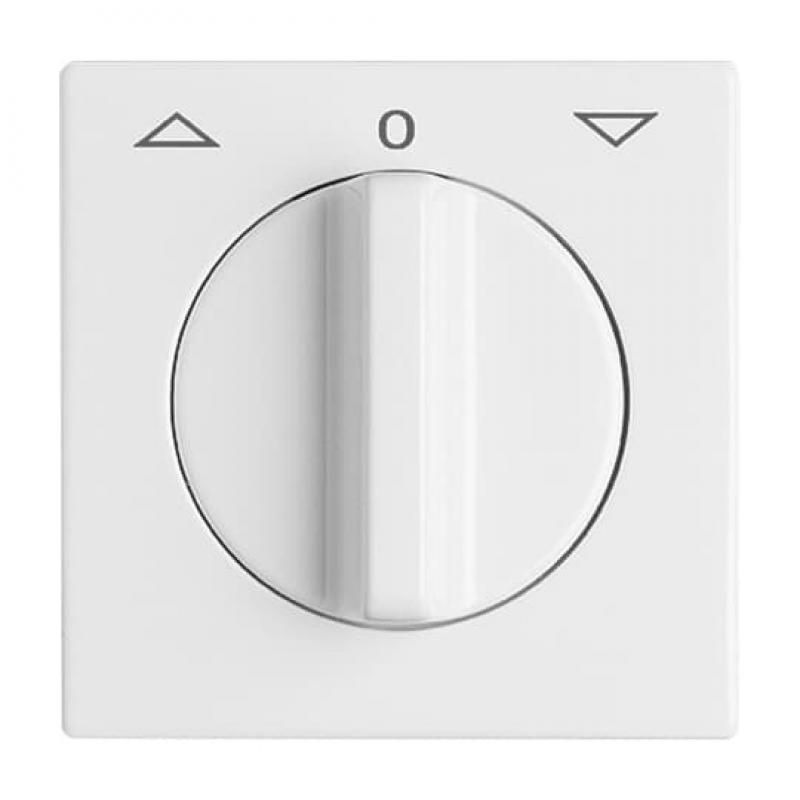 Busch-Jaeger 2142 DR-34 Zentralscheibe mit Drehgriff mit Aufdruck