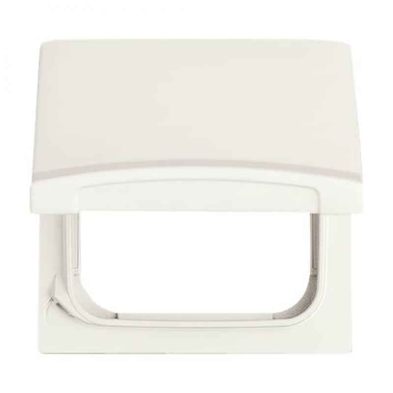 Busch-Jaeger 2118 GK-32 Zwischenring mit Klappdeckel Zur Aufnahme von Zentralscheiben