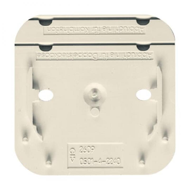 Busch-Jaeger 2609 AP Montageplatte für alle AP-Geräte