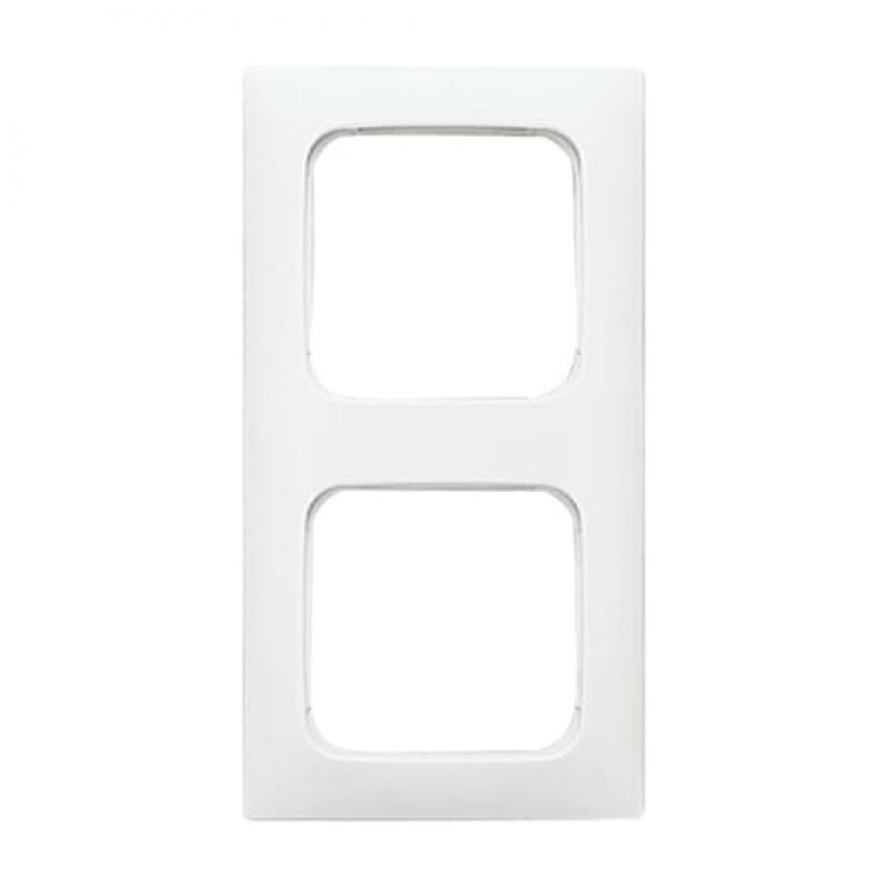 Busch-Jaeger 2512-214K-102 Reflex SI Linear-Abdeckrahmen 2-fach Rahmen