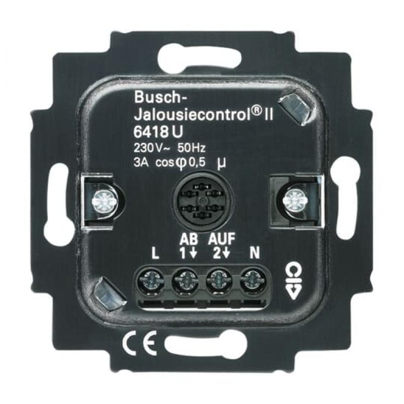 Busch-Jaeger 6418 U Jalousie-Basis-Einsatz 2-Draht Jalousie-Einsatz