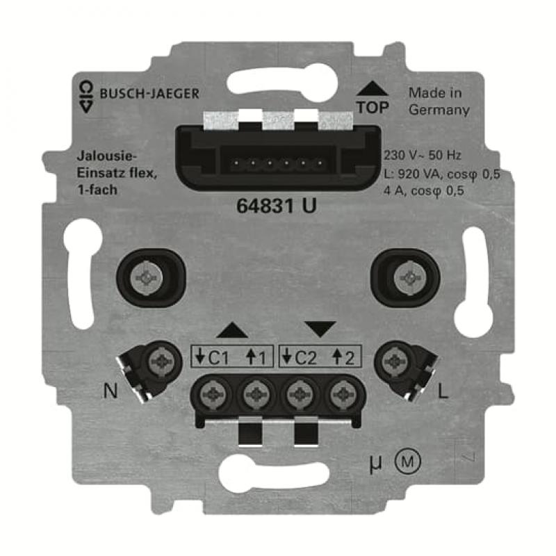 Busch-Jaeger 64831 U U Jalousie-Einsatz flex 1-fach