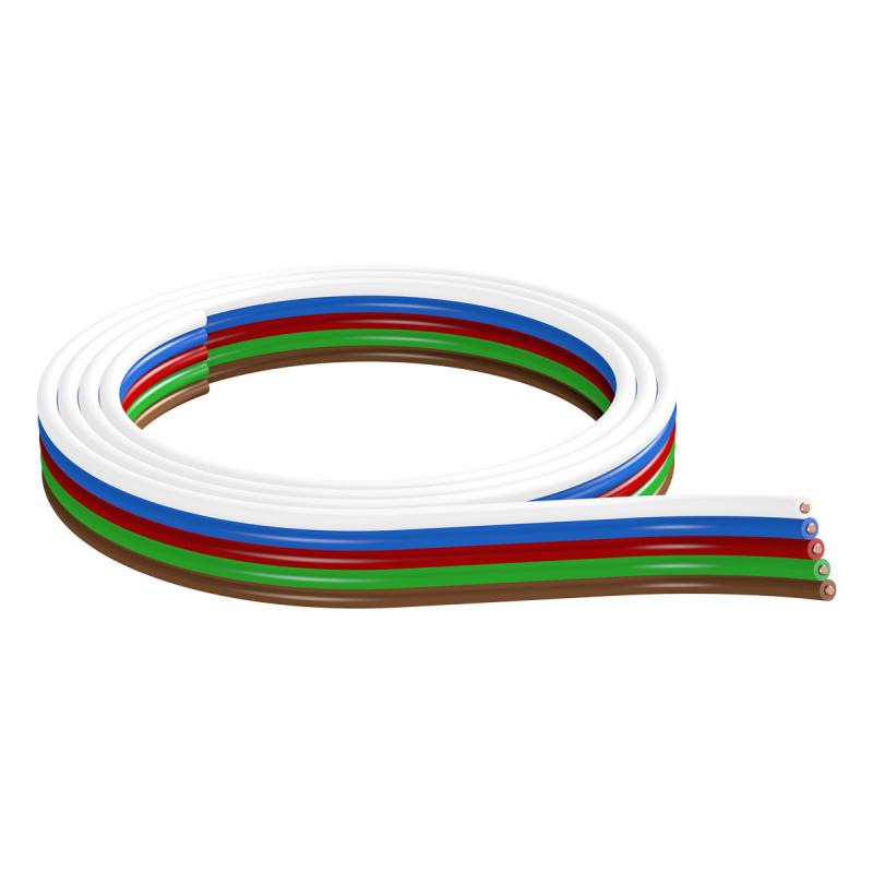 EVN Flachbandkabel für RGBW LED-Stripe ASLRGBW