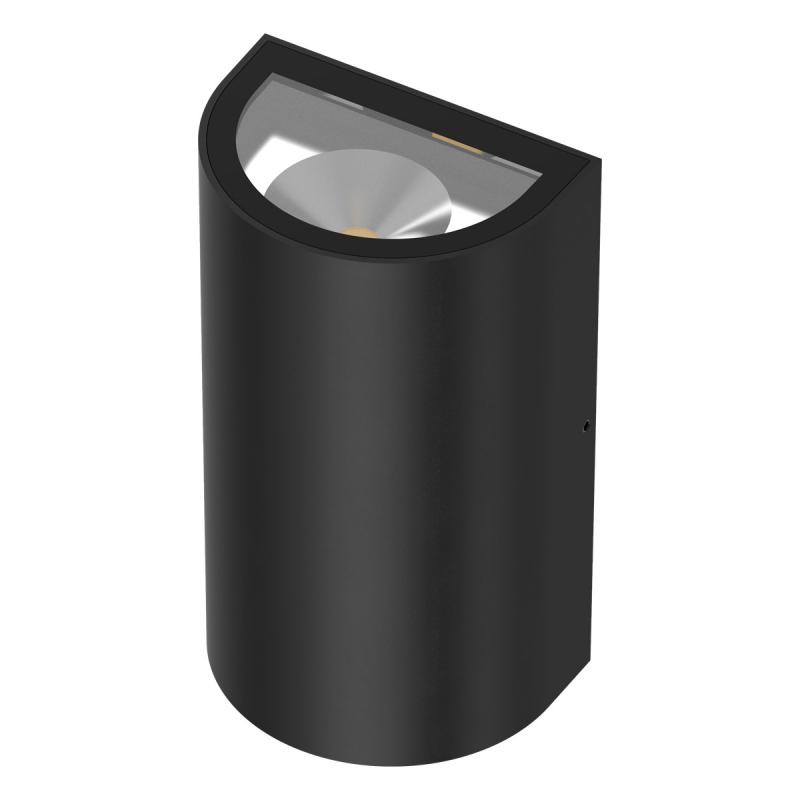 EVN 2-flammige LED-Wandleuchte, halbrund, IP65 C65152502HR
