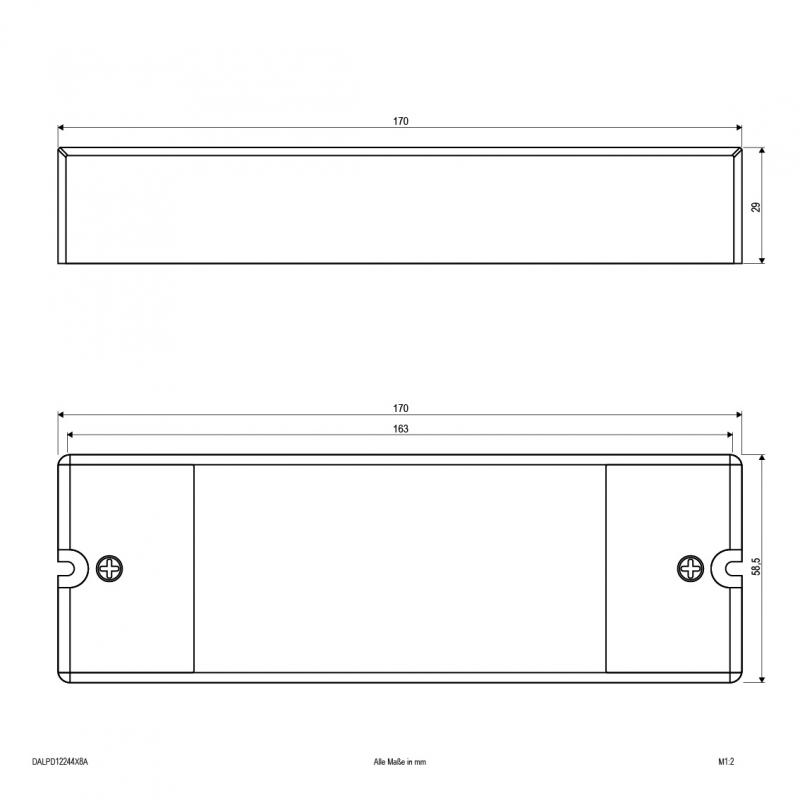 EVN DALI-Multicolor-Empfänger für 12, 24, 36, 48V/DC DALPD12244X8A