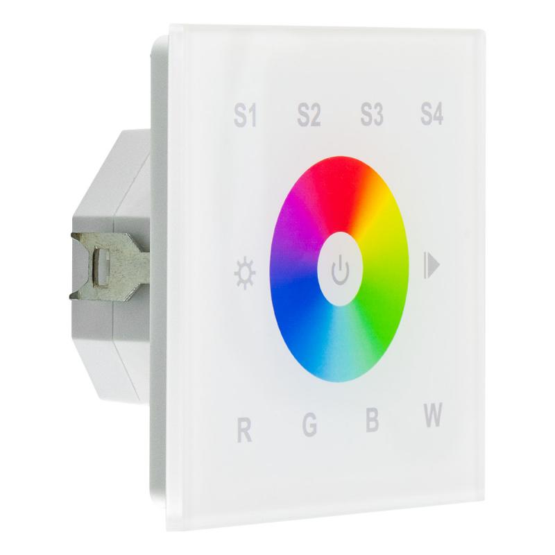 EVN DALI Wand-Control-Panel für RGBW, weiß DALWPRGBW1