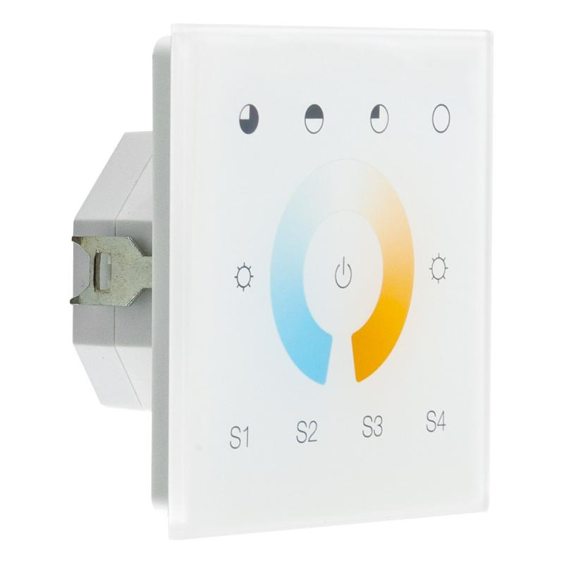 EVN DALI Wand-Control-Panel für Tunable-White, weiß DALWPWWCW