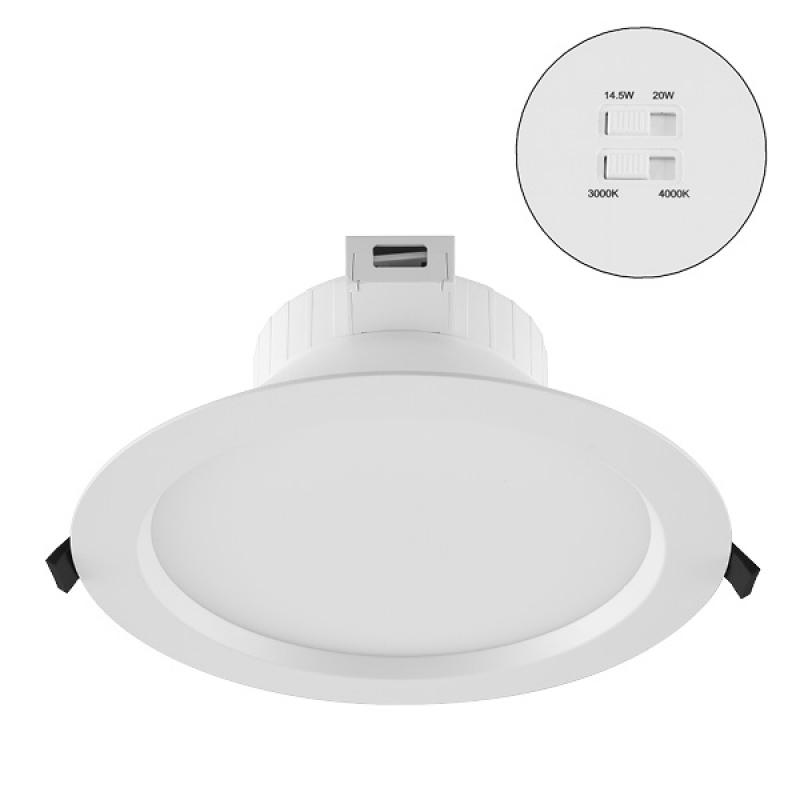 EVN LED Deckenleuchte mit Switch f. Lichtfarbe u. Watt DSM54250125