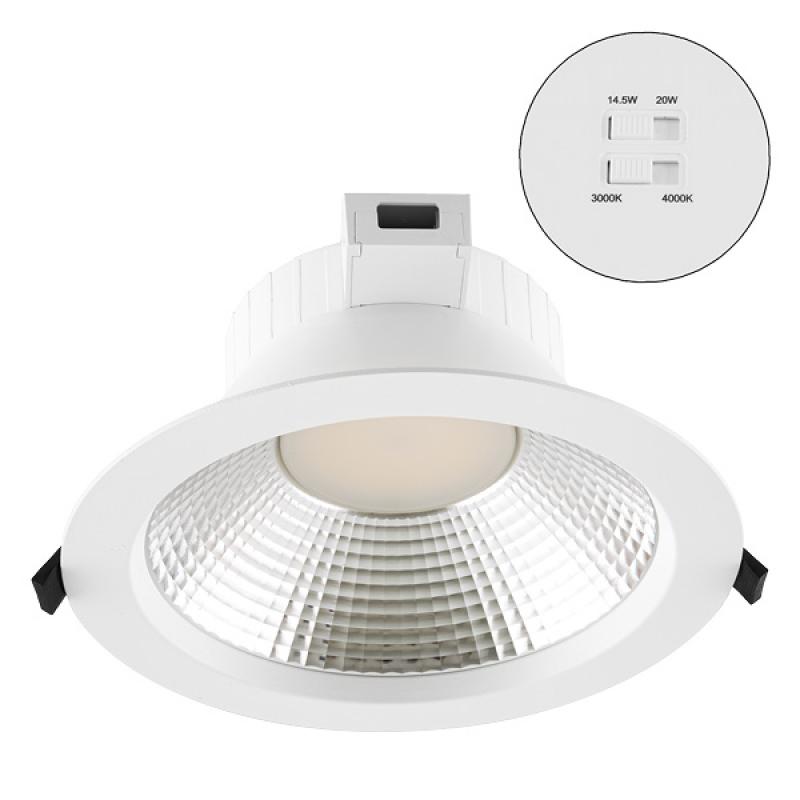 EVN LED Deckenleuchte mit Switch f. Lichtfarbe u. Watt DSR54200125