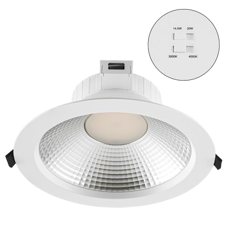 EVN LED Deckenleuchte mit Switch f. Lichtfarbe u. Watt DSR54250125