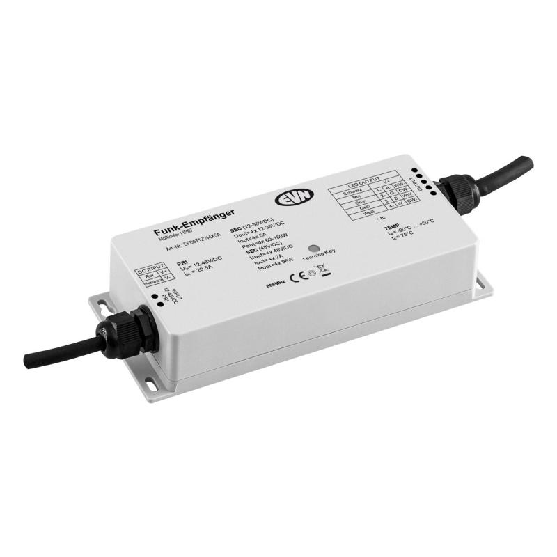 EVN LED Funk-Multicolor-Empfänger, IP67 EFD6712244X5A