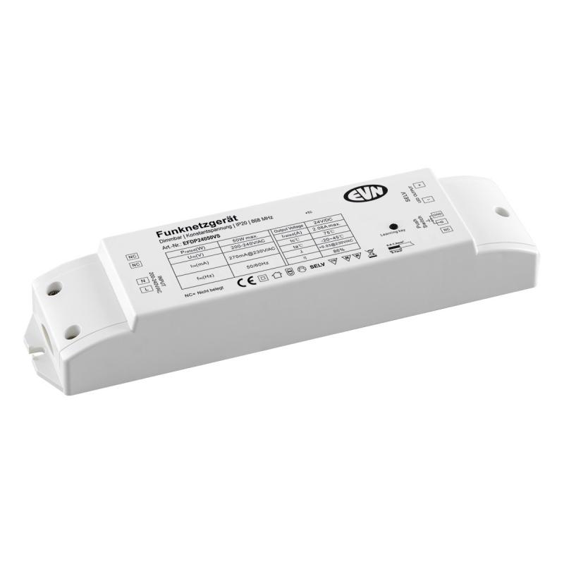 EVN Funk Dimmer-Empfänger inkl. Netzgerät EFDP24050VS
