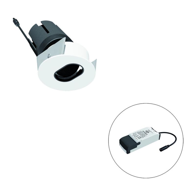 SELECTO F08RXXXM1330L24P COB-LED Deckeneinbauleuchte 13 W 3000 K Warmweiß 1170 lm 24° dimmbar Einbaudurchmesser 65 mm